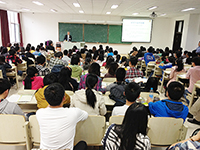 Graduate Program Information Sessions 2014: A Graduate Program Information Session is held in Jilin University